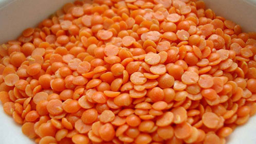 Red Lentils Split